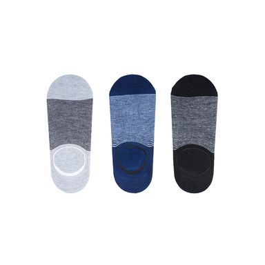 Protector de Pie para Hombre Rayas Delgadas Miniso 3 Pares