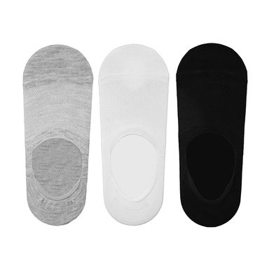 Media con Protector de Pie Hombre Antibacteriano 3 Pares