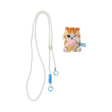 Adorno para Celular Serie Mofusand Ice Cream Blanco