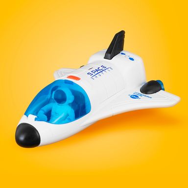 Astronauta y Nave Espacial con Luz Serie Miniso