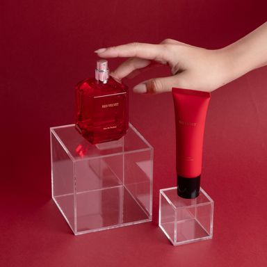 Set de Perfume y Crema Corporal Serie Red Verlvet