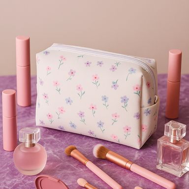 Cosmetiquera Compacta con Correa Serie Miniso