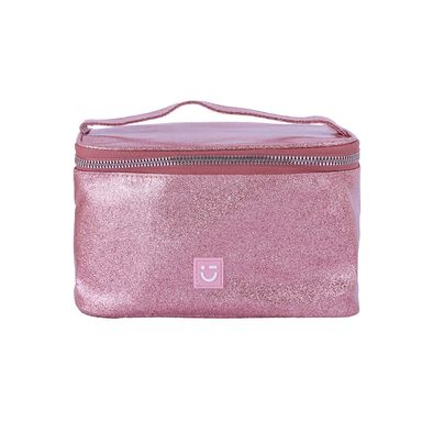 Cosmetiquera Miniso Serie Moon & Stars Glitter Rosa