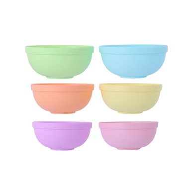 Set de Tazones Serie Colorful 6 Unidades