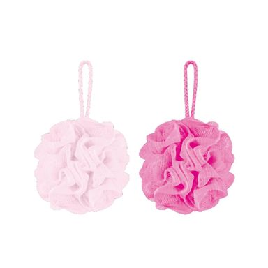 Duo de Esponjas para Baño Serie Pink Party Rosa