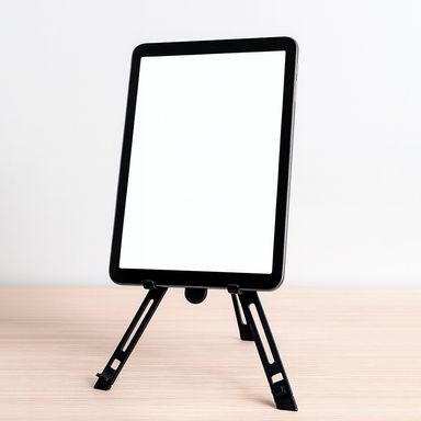 Soporte de Tripode de Escritorio para Telefono y Tableta Negro