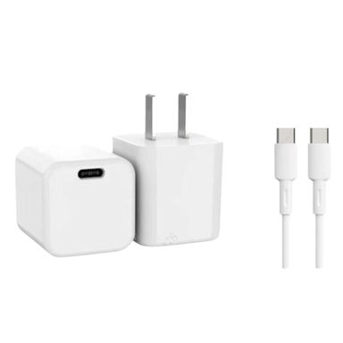 Minicargador Rápido 33W Tipo C y Cable de Carga Mod St811C Serie Miniso