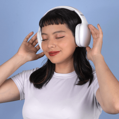 Audífonos Inalámbricos Extensibles Serie Miniso Blanco