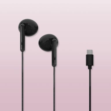 Audífonos Tipo C Serie Miniso Negro