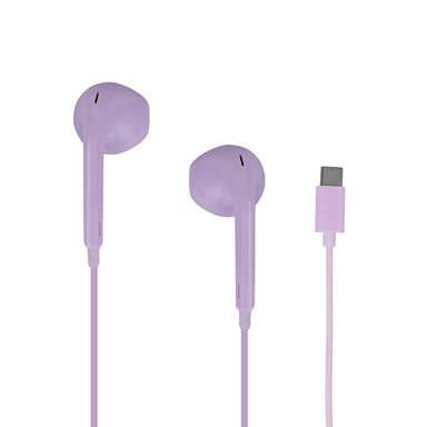 Audífonos Intrauditivos Tipo C Kuromi Serie Sanrio