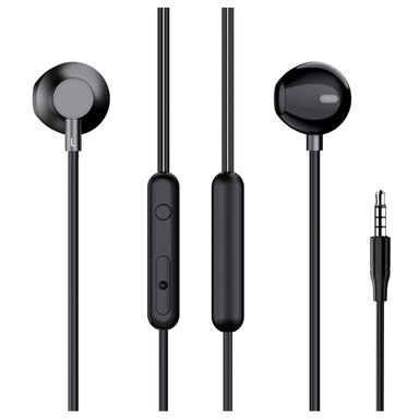 Audífonos con Control en Línea Serie Miniso Negro