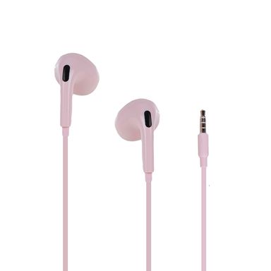 Audífonos con Cable 3.5 Mm Serie Miniso Rosa
