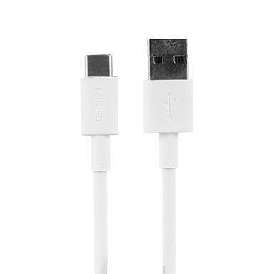 Cable de Carga Rápida Tipo C 1 Mt Serie Miniso Blanco
