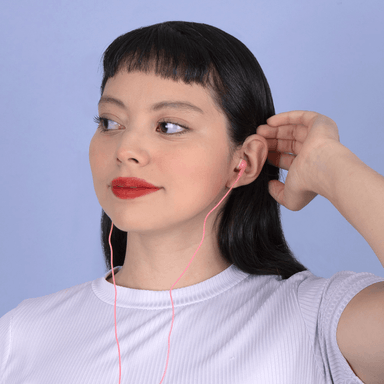 Audífonos Modelo 22E14 Serie Miniso Rosa