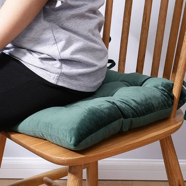 Cojín Cuadrado Acolchado Serie Miniso Verde