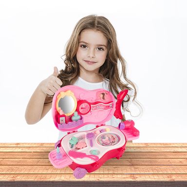 Carrito Salon de Belleza Mediano Rosado