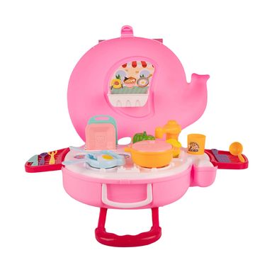 Juego de Cocina Maleta de Elefante Mediana Rosa