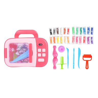 Set de Plastilina con Caja Mediano 24 Piezas Rosado