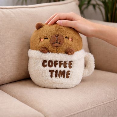 Peluche 6In Mimi Bara Taza de Cafe Serie Mini Family
