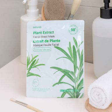 Mascarilla Facial Hidratante de Romero Serie Miniso