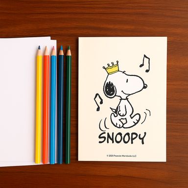 Set para Colorear Serie Snoopy