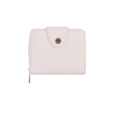 Cartera Corta para Mujer Serie Miniso Beige