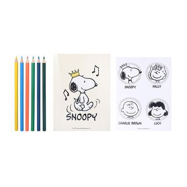 Set para Colorear Serie Snoopy