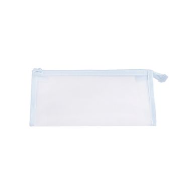 Cartuchera de Malla Triangular Serie Miniso Azul Claro