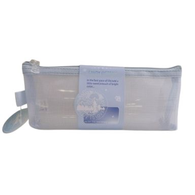 Cartuchera de Malla A6 Serie Miniso Azul Claro