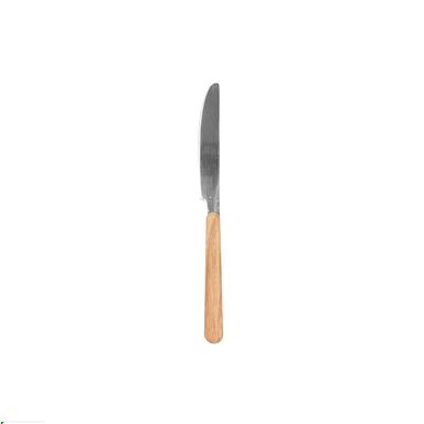 Cuchillo de Mesa con Diseño de Madera Serie Miniso