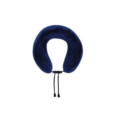 Almohada de Viaje Ajustable para el Cuello Serie Business Azul Marino