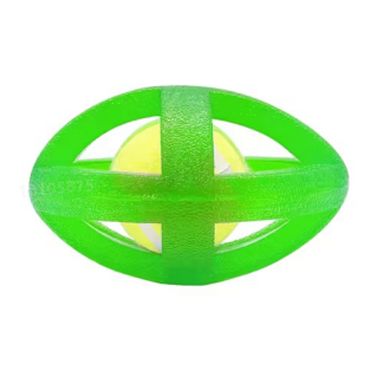 Pelota Saltarina 2 en 1 Serie Miniso Verde Fluorescente