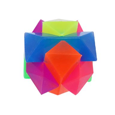 Pelota Elastica para Mascota con Luz y Textura Serie Miniso