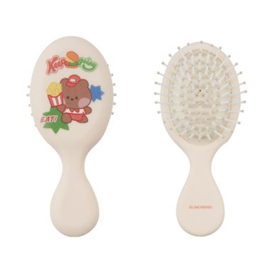 Cepillo para el Cabello Portable Binini Serie Minini Blanco