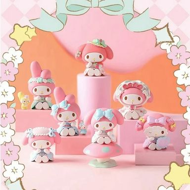 Caja Sorpresa Figura My Melody Secret Forest Tea Party Serie Sanrio