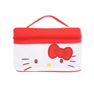 Coametiquera Hello Kitty Serie Sanrio Blanco y Rojo