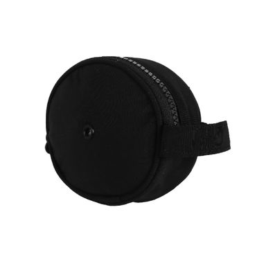 Monedero Redondo Serie Minidots Negro