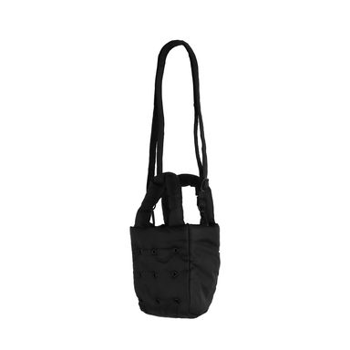 Bolso Crossbody Bandolera con Agujeros Serie Minidots Negro