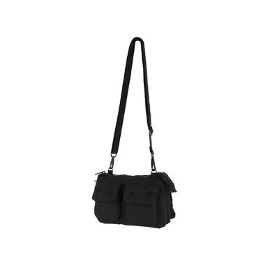 Bolso Grande Desmontable con Agujeros y Varias Capas Serie Clean Fit Negro