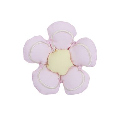 Charm Flor Acolchada Serie Minidots Rosa