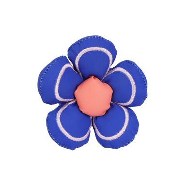 Charm Flor Acolchada Serie Minidots Azul Marino