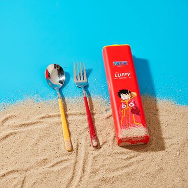 Set de Cubiertos Luffy Serie One Piece