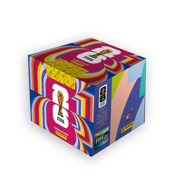 Caja por 104 Sobres Láminas Panini Copa Mundial Fifa 2026