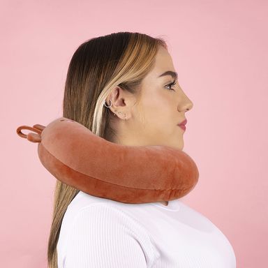 Almohada para Viaje de Pardo Osos Escandalosos