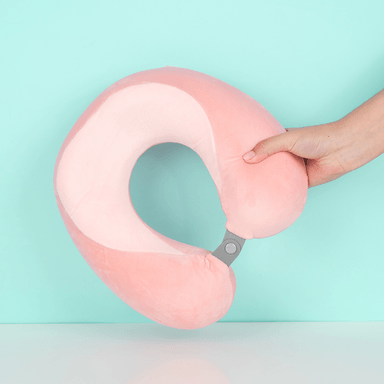 Almohada de Viaje para Cuello Serie Miniso Rosa