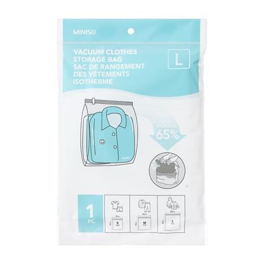 Bolsa para Viaje de Compresión para Ropa L Serie Miniso