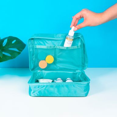 Organizador de viaje, Mediano, Verde