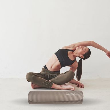 Tapete de Yoga 10 Mm Gris