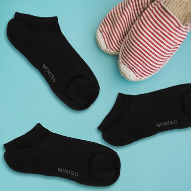 Set de Medias Deportivas para Mujer Negro