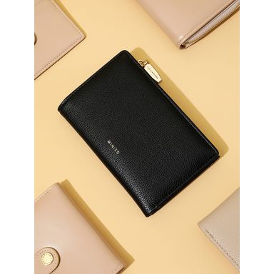 Billetera para Mujer con Doble Cierre Serie Classic Modern Negro